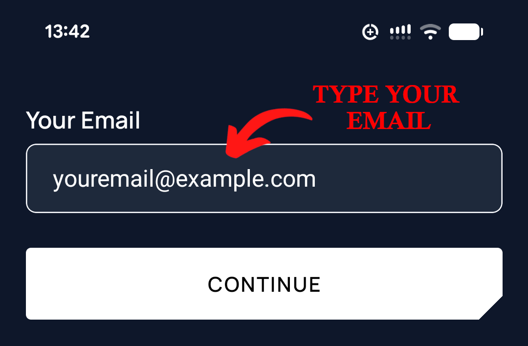 Email sign-in