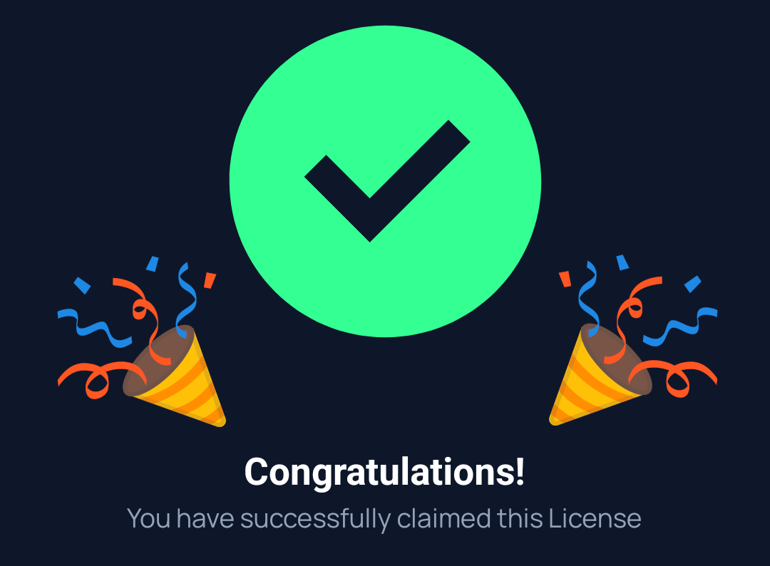 Congratulations